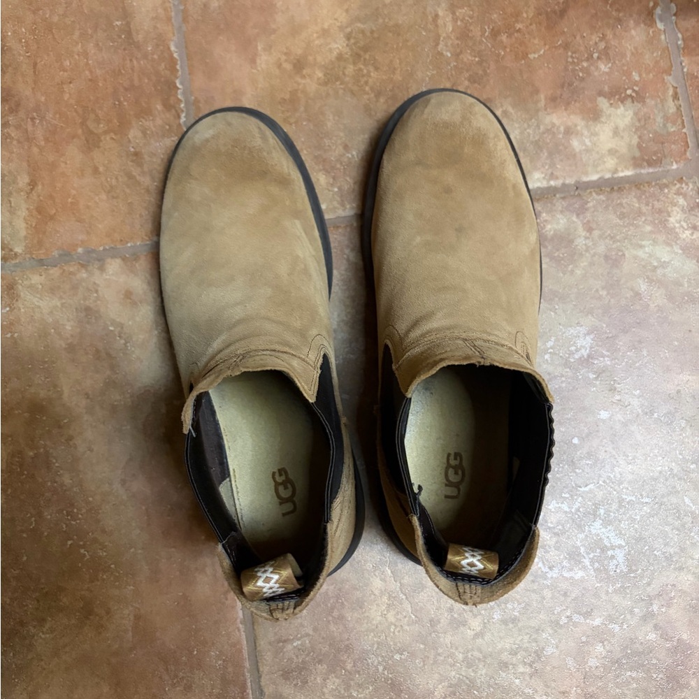 UGG Men's Brown Suede Boots